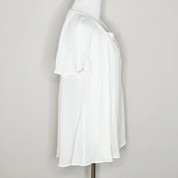 NWT Show Me Your Mumu White Avalon Top S - Picture 2 of 6